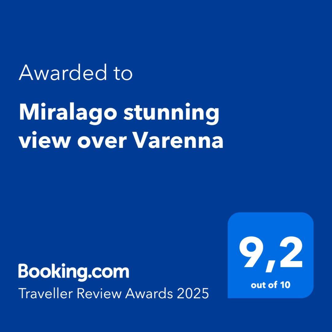 Miralago Stunning View Over Varenna Perledo Exterior foto